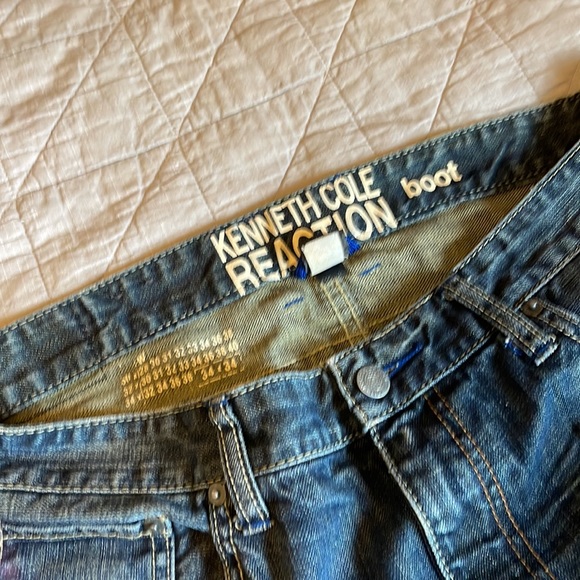 Used Kenneth Cole bootcut jeans - Picture 2 of 4